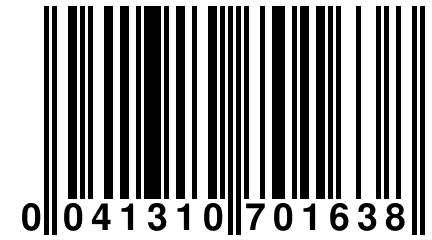 0 041310 701638