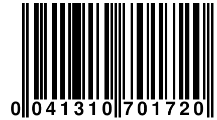 0 041310 701720