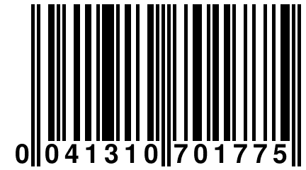 0 041310 701775