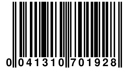 0 041310 701928