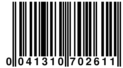 0 041310 702611