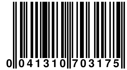 0 041310 703175