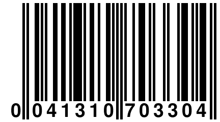 0 041310 703304