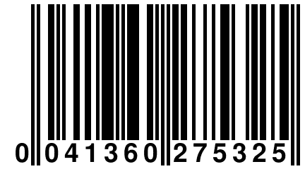 0 041360 275325