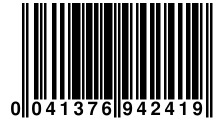 0 041376 942419