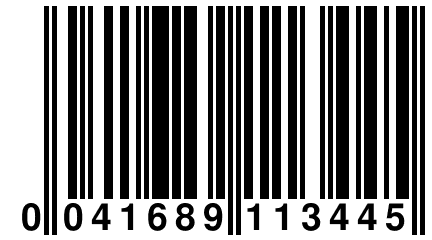 0 041689 113445