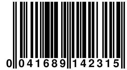 0 041689 142315