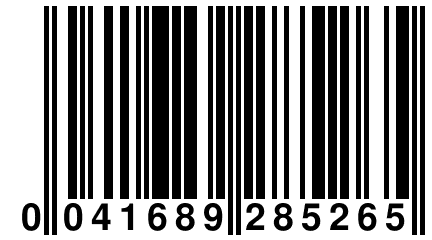 0 041689 285265