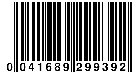 0 041689 299392