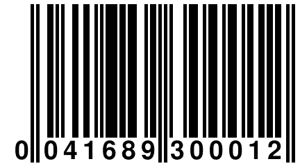 0 041689 300012