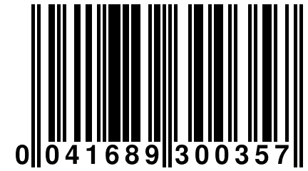 0 041689 300357