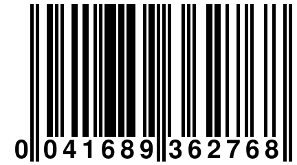 0 041689 362768