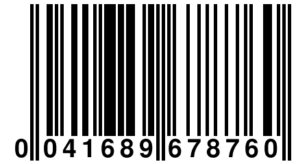 0 041689 678760