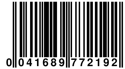 0 041689 772192