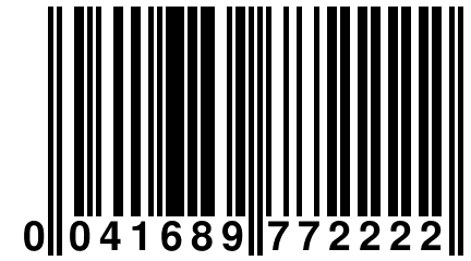 0 041689 772222