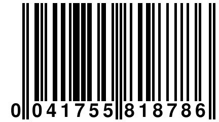 0 041755 818786