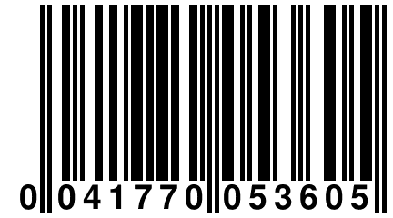 0 041770 053605