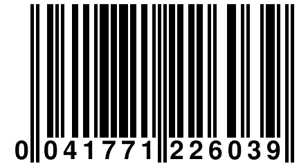 0 041771 226039