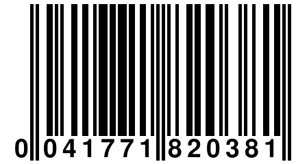 0 041771 820381