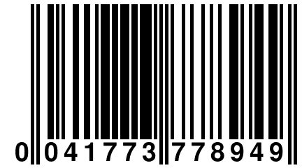 0 041773 778949