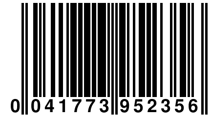 0 041773 952356