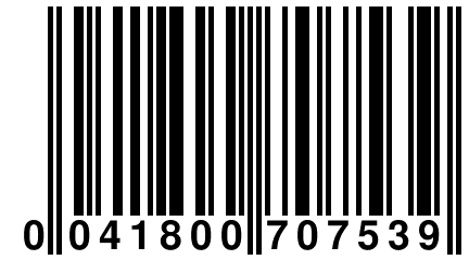 0 041800 707539