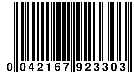 0 042167 923303