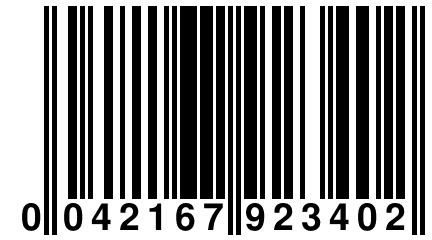 0 042167 923402