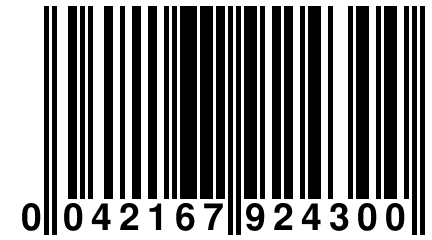 0 042167 924300