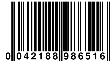 0 042188 986516