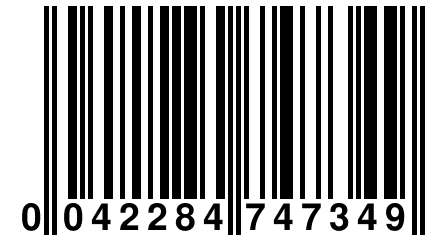 0 042284 747349