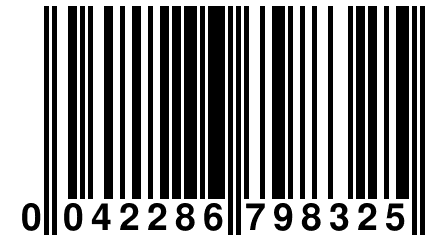 0 042286 798325