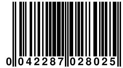 0 042287 028025