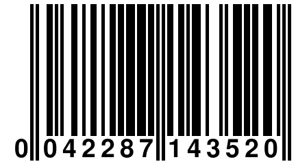 0 042287 143520