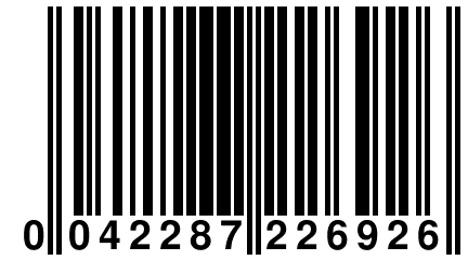 0 042287 226926
