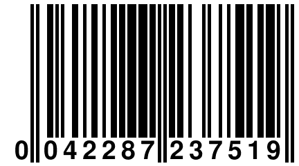 0 042287 237519