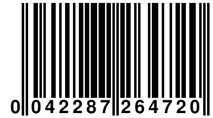 0 042287 264720