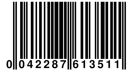 0 042287 613511
