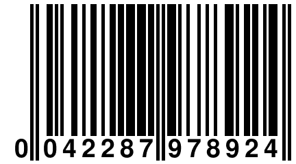 0 042287 978924