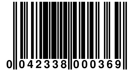 0 042338 000369