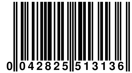 0 042825 513136