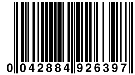 0 042884 926397
