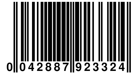 0 042887 923324