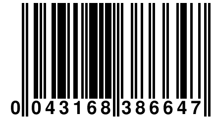 0 043168 386647