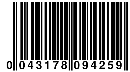 0 043178 094259