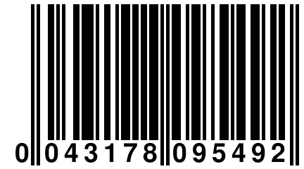 0 043178 095492
