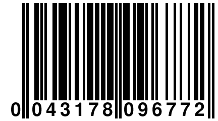 0 043178 096772