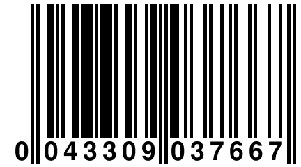 0 043309 037667