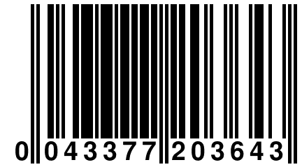 0 043377 203643