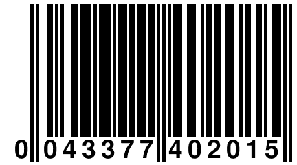 0 043377 402015